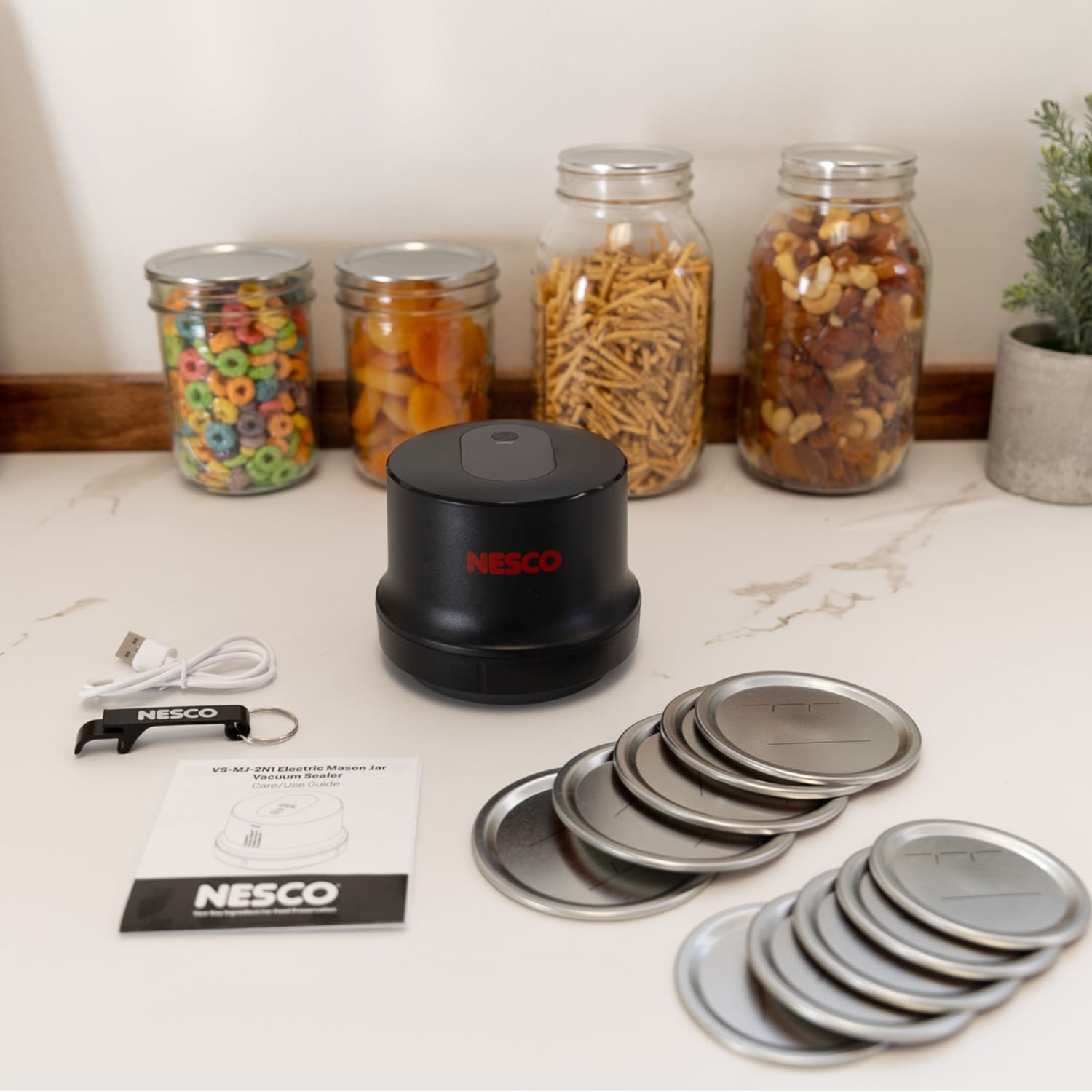 Electric Mason Jar Vacuum Sealer VS-MJ-2N1 - Image 12